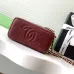 Luxury Quilted Leather Chanel Inspired Vanity Crossbody Handbags in Multiple Colors for Elegant Outfits #A50938