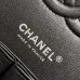 Chanel Classic Flap Bag In Sparkling Textured Leather With Signature Chain Strap #A50937