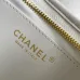 Chanel 4922 Quilted Mini Hobo Bag in Crinkled Lambskin Size 22.5x19.5x8.5CM #A62916