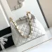 Chanel 4923 Quilted Hobo Bag in Crinkled Lambskin Size 32x30x12CM #A62915