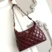 Chanel 4923 Quilted Hobo Bag in Crinkled Lambskin Size 32x30x12CM #A62915
