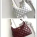 Chanel 4923 Quilted Hobo Bag in Crinkled Lambskin Size 32x30x12CM #A62915