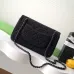 Chanel Black Beaded Classic Flap Bag With Chain Strap For Timeless Elegance #A50046