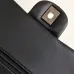 Chanel Black Beaded Classic Flap Bag With Chain Strap For Timeless Elegance #A50046