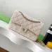 Chanel Black Beaded Classic Flap Bag With Chain Strap For Timeless Elegance #A50046