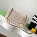 Chanel Black Beaded Classic Flap Bag With Chain Strap For Timeless Elegance #A50046