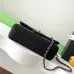 Chanel Black Beaded Classic Flap Bag With Chain Strap For Timeless Elegance #A50046