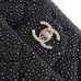 Chanel Black Beaded Classic Flap Bag With Chain Strap For Timeless Elegance #A50046