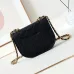 Chanel Mini Round Messenger Flap Bag White Caviar Antique Gold Hardware #A49213