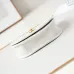 Chanel Mini Round Messenger Flap Bag White Caviar Antique Gold Hardware #A49213