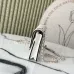 Chanel Mini flap bag, Lambskin &amp; gold-tone metal, white &amp; black  #A49398