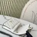 Chanel Mini flap bag, Lambskin &amp; gold-tone metal, white &amp; black  #A49398