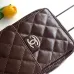 Chanel Quilted Hobo Drawstring Bucket Bag 20-22-12.5cm #A63815