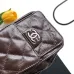 Chanel Quilted Hobo Drawstring Bucket Bag 20-22-12.5cm #A63815