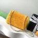 Chanel Tweed Flap Bags In Silver And Yellow For Fashion - Forward Style Statements #A49789