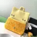 Chanel Tweed Flap Bags In Silver And Yellow For Fashion - Forward Style Statements #A49789