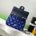 Chanel Blue Sequin - Embellished Flap Bag With Signature CC Logo size:14×21×8cm #A53500