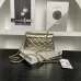 Chanel Gold Quilted Leather Mini Flap Bag With Chain Strap For Luxe Everyday Styling #A50045