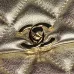 Chanel Gold Quilted Leather Mini Flap Bag With Chain Strap For Luxe Everyday Styling #A50045