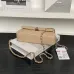 Chanel Gold Quilted Leather Mini Flap Bag With Chain Strap For Luxe Everyday Styling #A50045