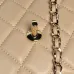Chanel Gold Quilted Leather Mini Flap Bag With Chain Strap For Luxe Everyday Styling #A50045