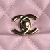 Chanel Gold Quilted Leather Mini Flap Bag With Chain Strap For Luxe Everyday Styling #A50045