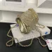 Chanel Gold Quilted Leather Mini Flap Bag With Chain Strap For Luxe Everyday Styling #A50045