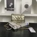 Chanel Gold Quilted Leather Mini Flap Bag With Chain Strap For Luxe Everyday Styling #A50045