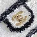 Chanel Tweed Mini Bag With Chain Strap And Iconic CC Logo For Chic Style #A50221