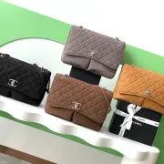 Chanel Classic Quilted Flap Bags in Diverse Colors and Textures #A50982