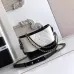 Chanel Women's Bucket Bag - Black &amp; White Quilted Leather, Gold-Tone CC Logo &amp; Two-Tone Chain Strap, Stylish Crossbody Bag for Luxury Fashion #A56750