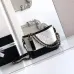 Chanel Women's Bucket Bag - Black &amp; White Quilted Leather, Gold-Tone CC Logo &amp; Two-Tone Chain Strap, Stylish Crossbody Bag for Luxury Fashion #A56750