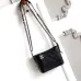Chanel Women's Bucket Bag - Black &amp; White Quilted Leather, Gold-Tone CC Logo &amp; Two-Tone Chain Strap, Stylish Crossbody Bag for Luxury Fashion #A56750