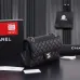 Chanel Classic Flap Bag In Black Caviar Leather Timeless Luxury Accessory #A51771