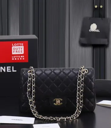 Chanel Classic Flap Bag In Black Caviar Leather Timeless Luxury Accessory #A51771
