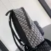 Dior Oblique Pattern Backpacks In Classic And Monochrome Styles For Modern Luxury #A50079