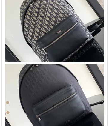 Dior Oblique Pattern Backpacks In Classic And Monochrome Styles For Modern Luxury #A50079