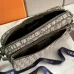 Dior Beige Oblique Pattern Crossbody Bag With Signature Strap And Pouch  size:23×17×4cm #A54108
