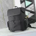 Dior Black Leather Backpack With Minimalist Design And Functional Pockets For Timeless Utility#A50067