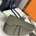 Dior Saddle Belt Bag in Olive Green Leather With Signature Strap Design  size:27×20×5cm #A54111