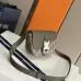 Dior Olive Green Oblique Pattern Crossbody Bag With Signature Lock Design  size:19×13×4cm #A54109