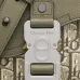 Dior Olive Green Oblique Pattern Crossbody Bag With Signature Lock Design  size:19×13×4cm #A54109