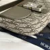 Dior Olive Green Oblique Pattern Crossbody Bag With Signature Lock Design  size:19×13×4cm #A54109