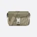 Dior Olive Green Oblique Pattern Crossbody Bag With Signature Lock Design size:23×17×6cm #A54106