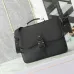 Dior Black Leather Briefcase With Signature Lock And Versatile Carry Options size:16×7×0.8cm #A54104
