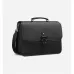 Dior Black Leather Briefcase With Signature Lock And Versatile Carry Options size:16×7×0.8cm #A54104