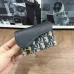 Dior Mini Card Holders With Signature Oblique Pattern And Gold D - Charm #A50112
