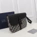 Dior Oblique Pattern Crossbody Bag With Contrast Leather Flap And Signature Lock Description #A50082