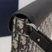 Dior Oblique Pattern Crossbody Bag With Contrast Leather Flap And Signature Lock Description #A50082