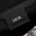 Dior Oblique Pattern Crossbody Bag With Contrast Leather Flap And Signature Lock Description #A50082